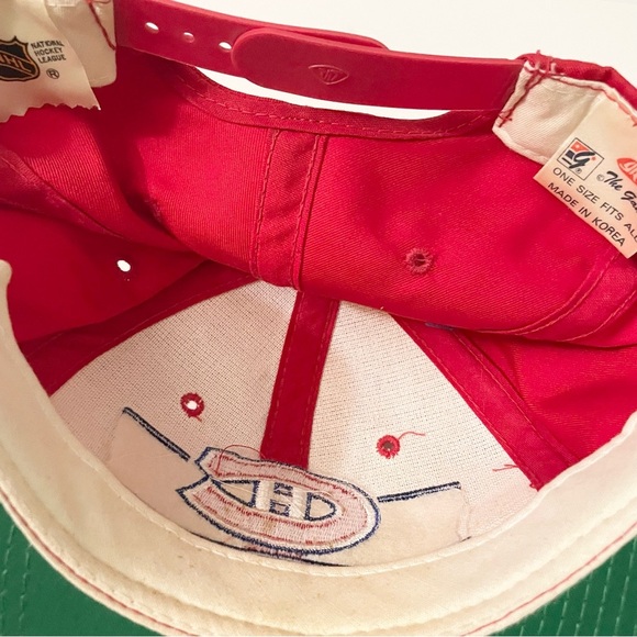 Vintage Montreal Canadiens Snapback NHL Hockey Hat Cap - Picture 15 of 16